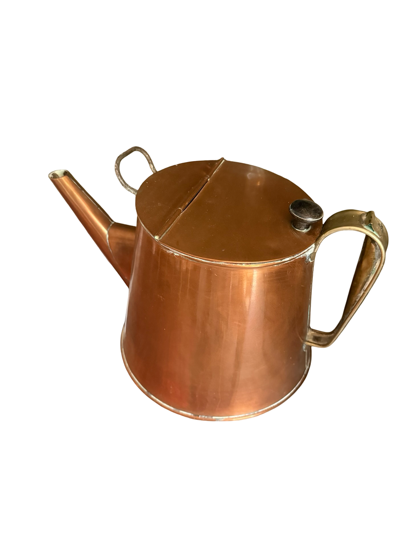 Vintage French Copper Watering Kettle