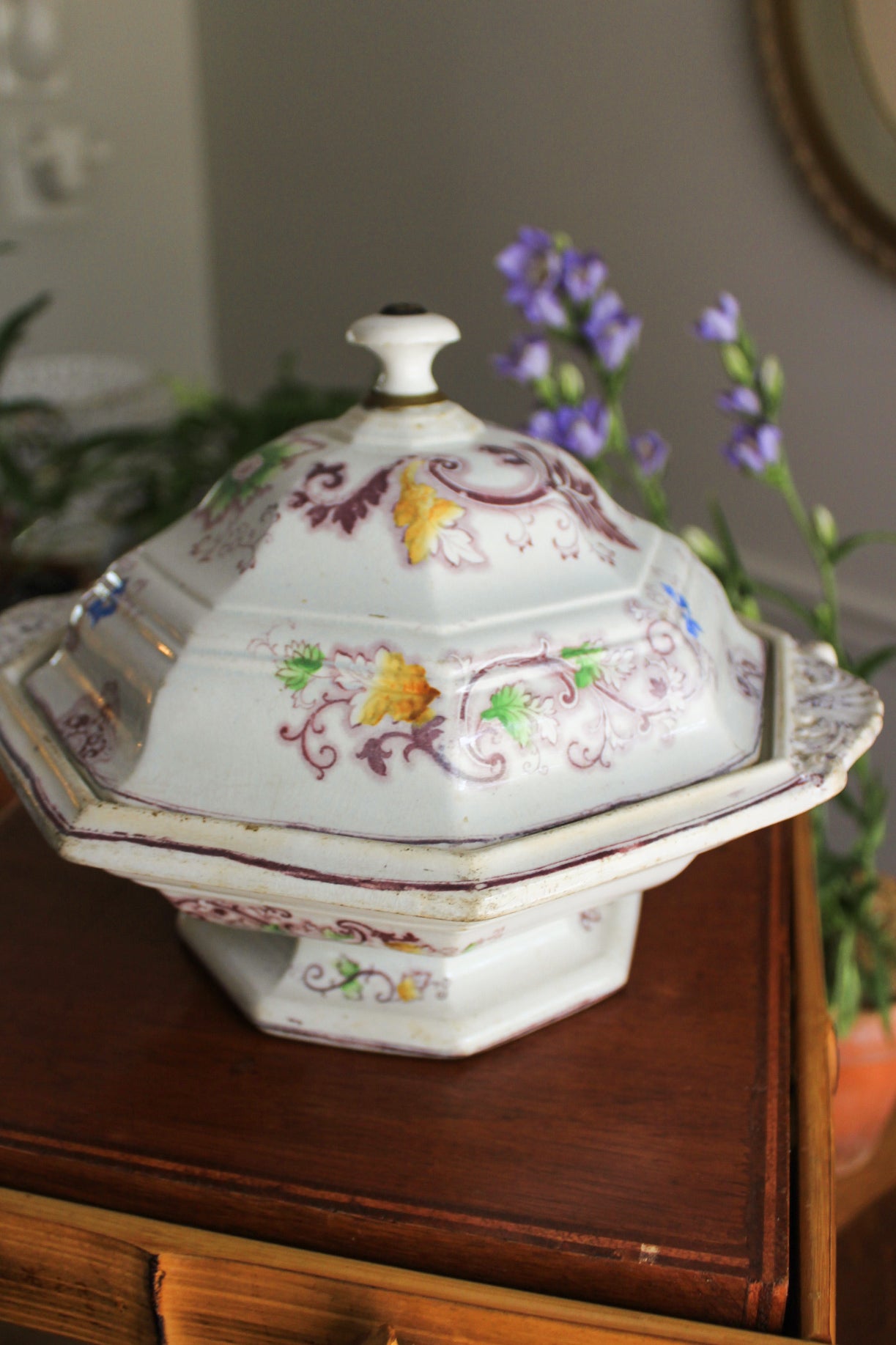 19c make-do vegetable tureen