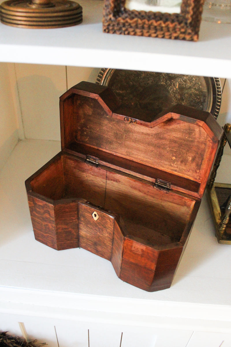 Georgian Style Antique Tea Caddy