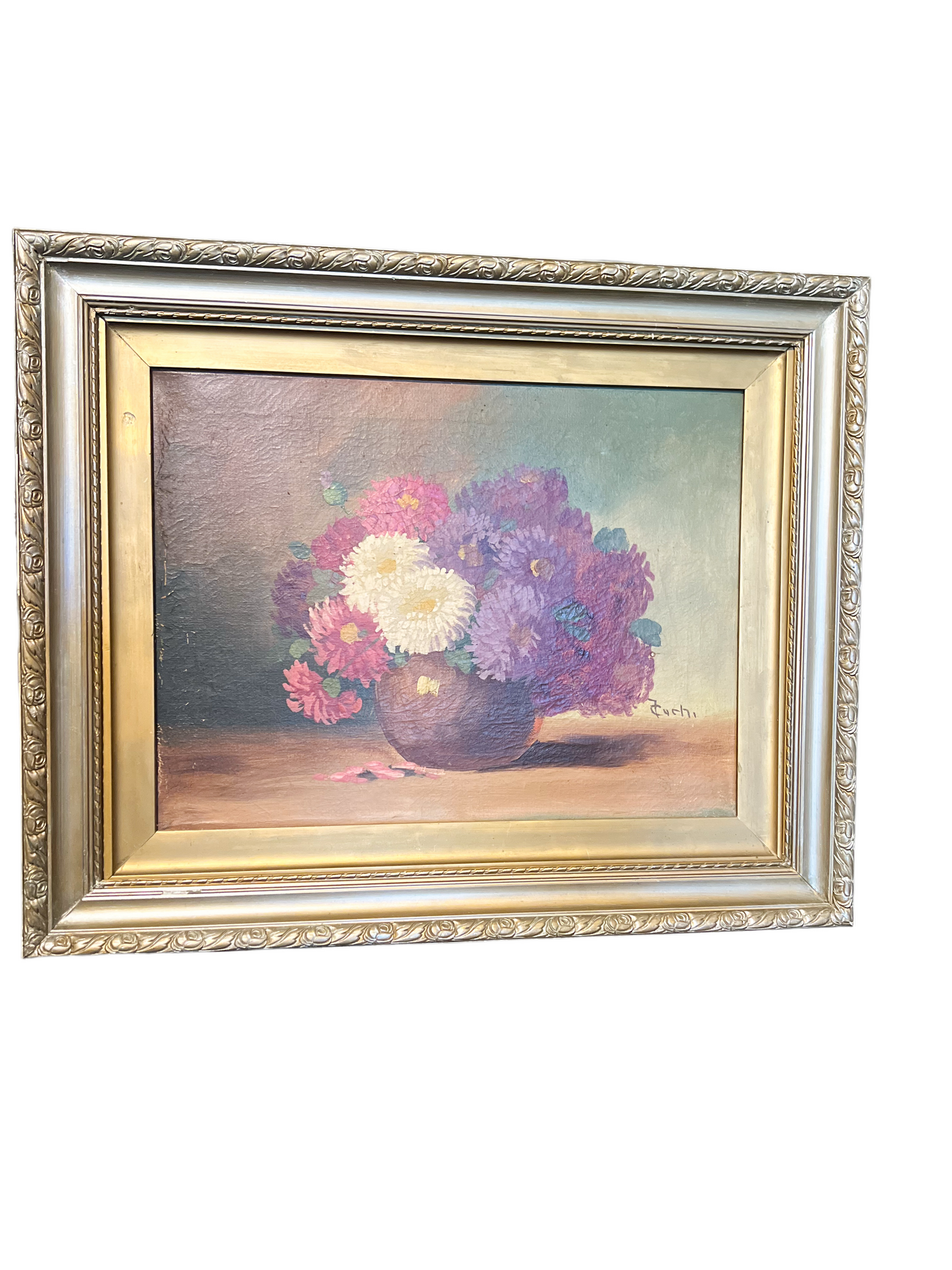 Original oil floral painting