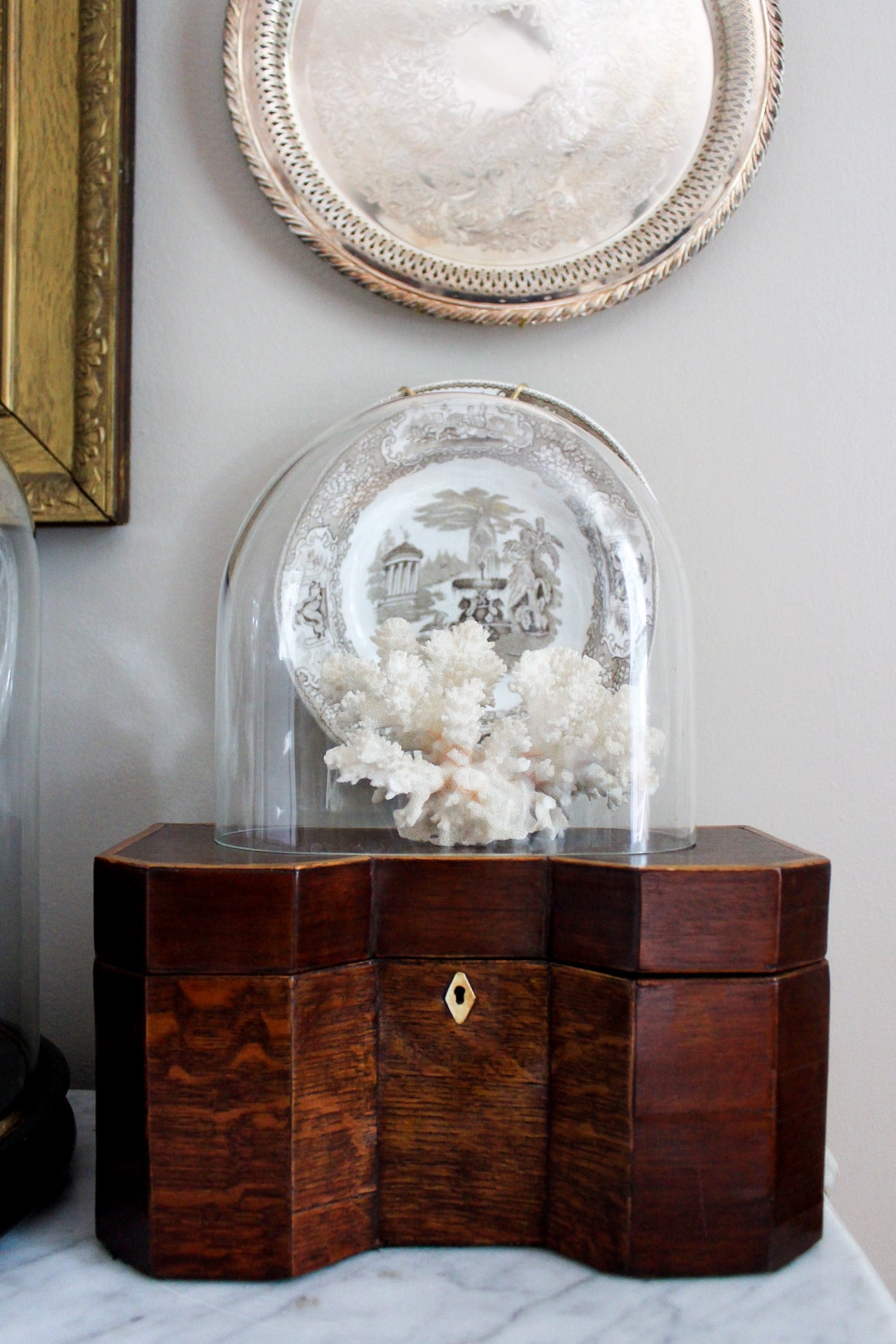Georgian Style Antique Tea Caddy