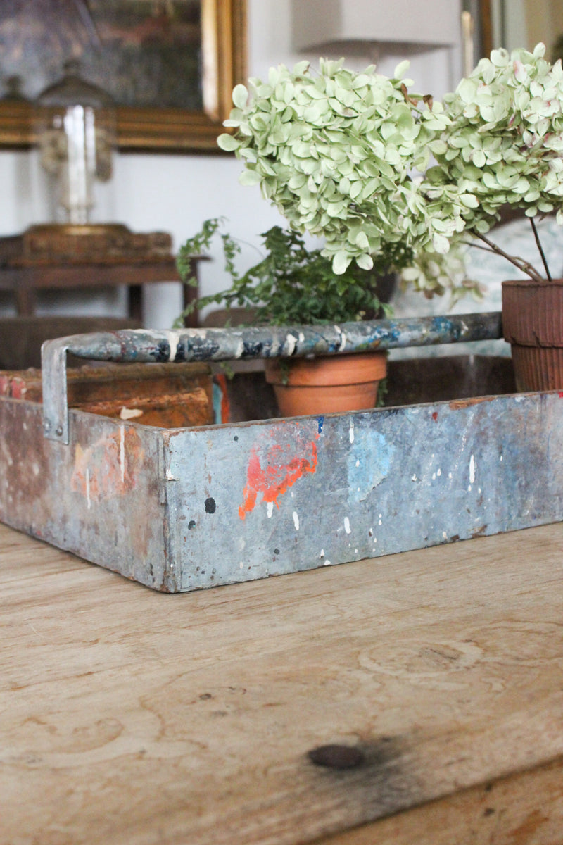 Vintage Artist Brush Box