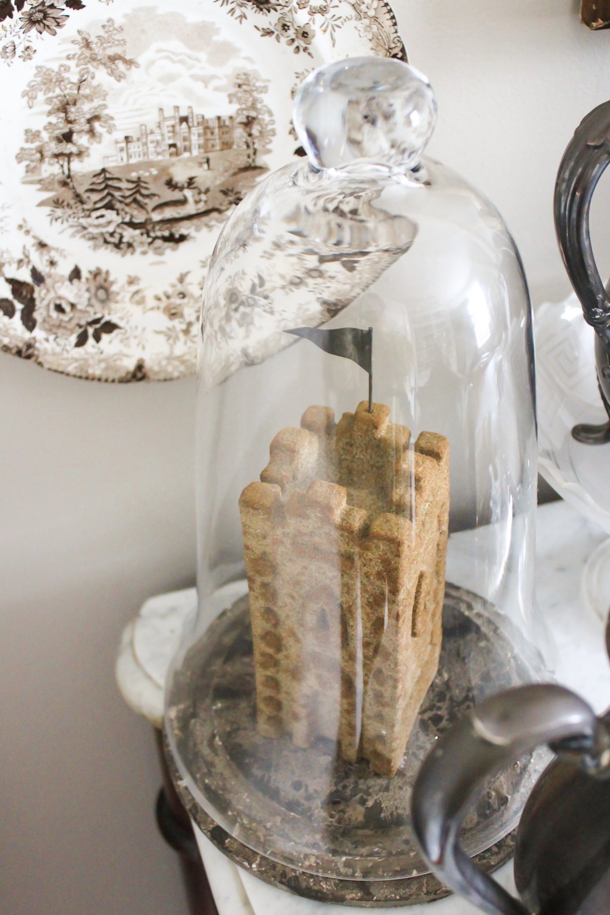 Bell Cloche and Base