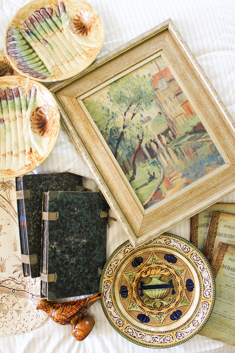 Impressionist Style Oil Painting on Board