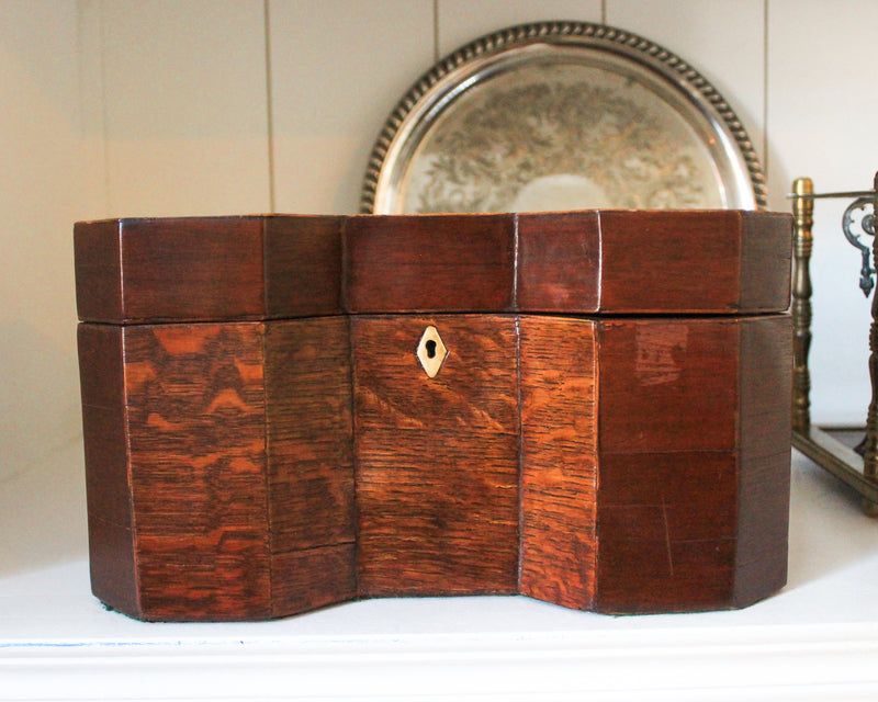 Georgian Style Antique Tea Caddy