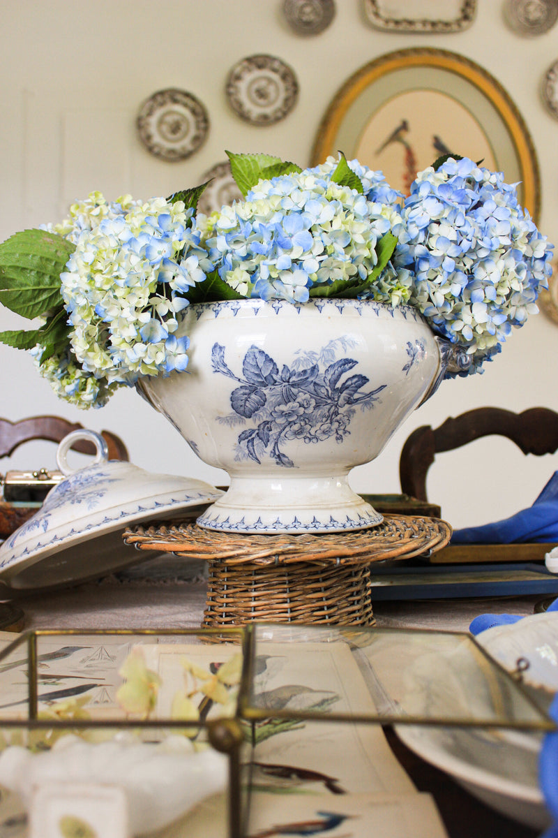 French Sarreguemines Flore Tureen