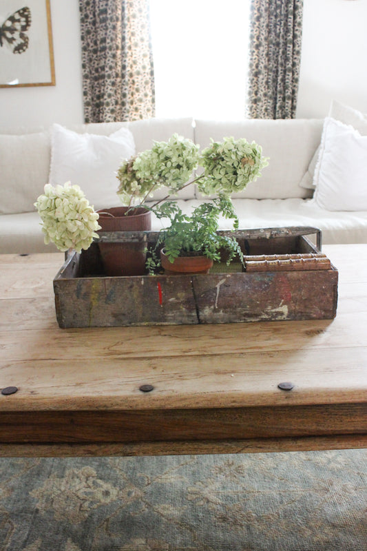 Vintage Artist Brush Box