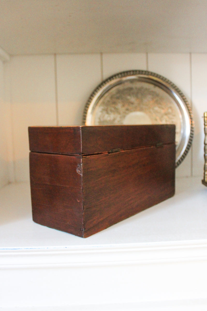 Georgian Style Antique Tea Caddy