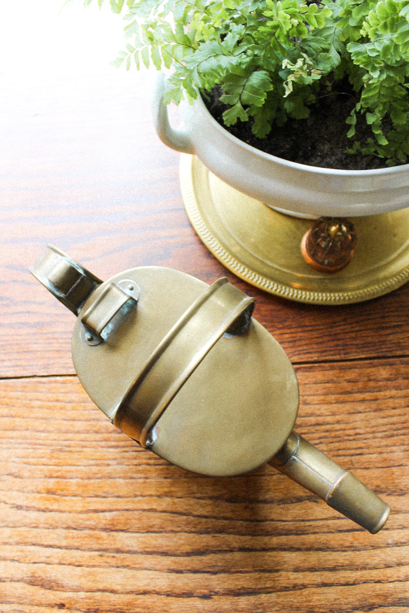 Antique Brass Watering Can