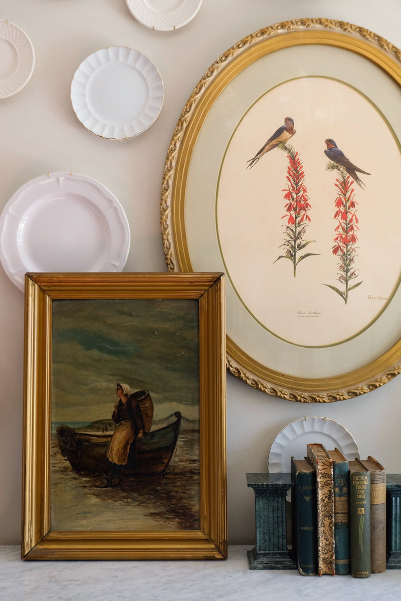 Fisherman’s Wife Oil on Board