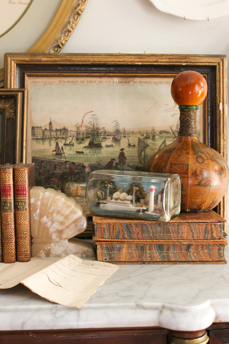 Vintage Ship in a Bottle