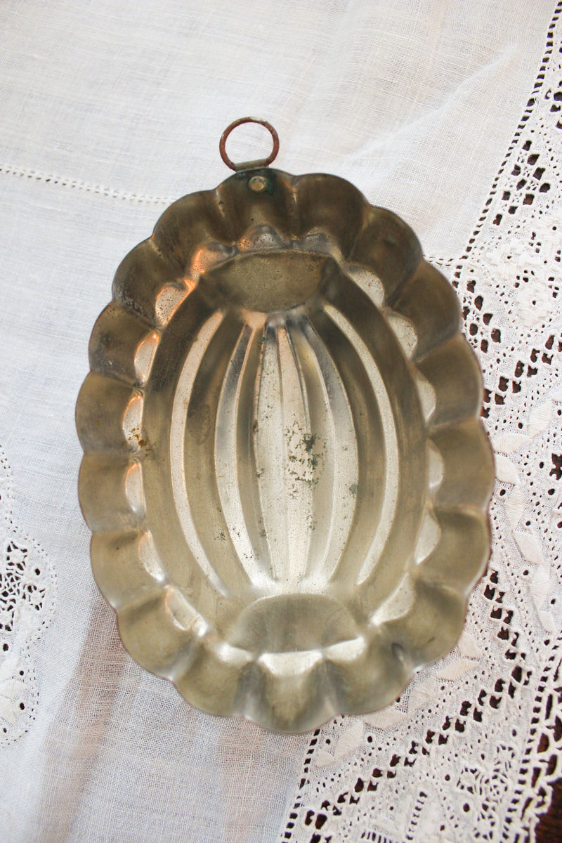 Antique Copper Jelly Mold