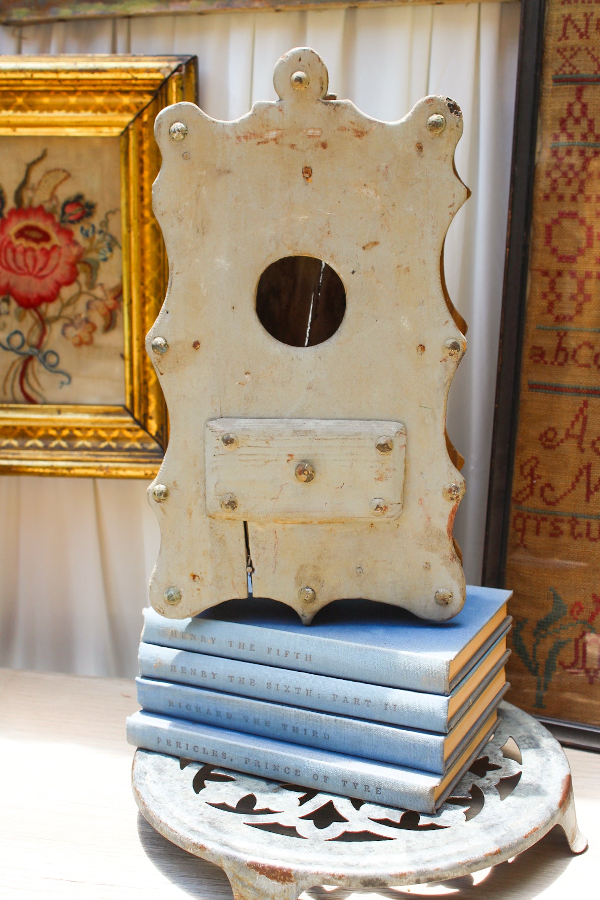 Antique Clock Case Fragment