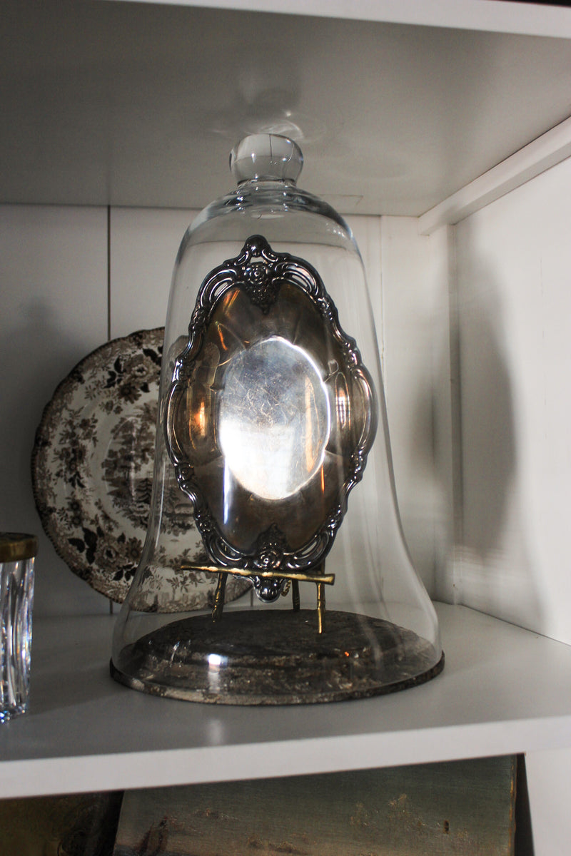 Bell Cloche and Base