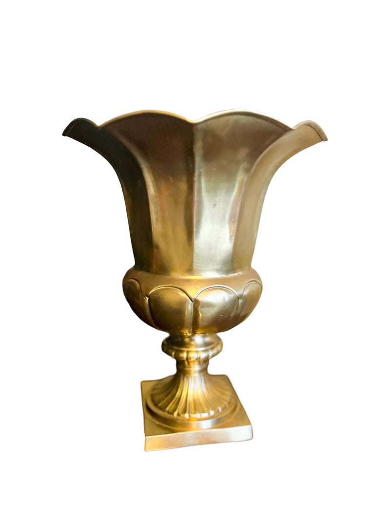 Brass Statement Vase