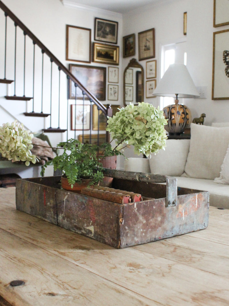 Vintage Artist Brush Box