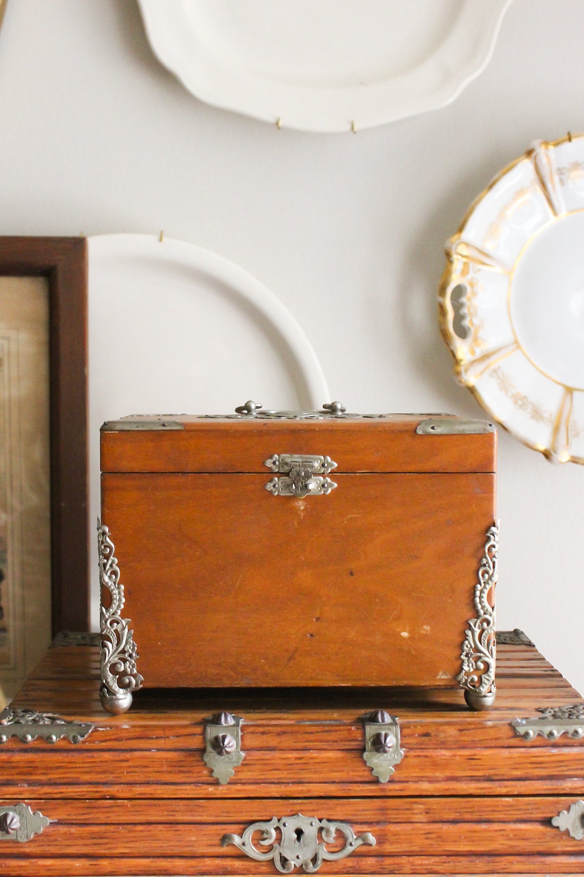 Victorian Wooden Box
