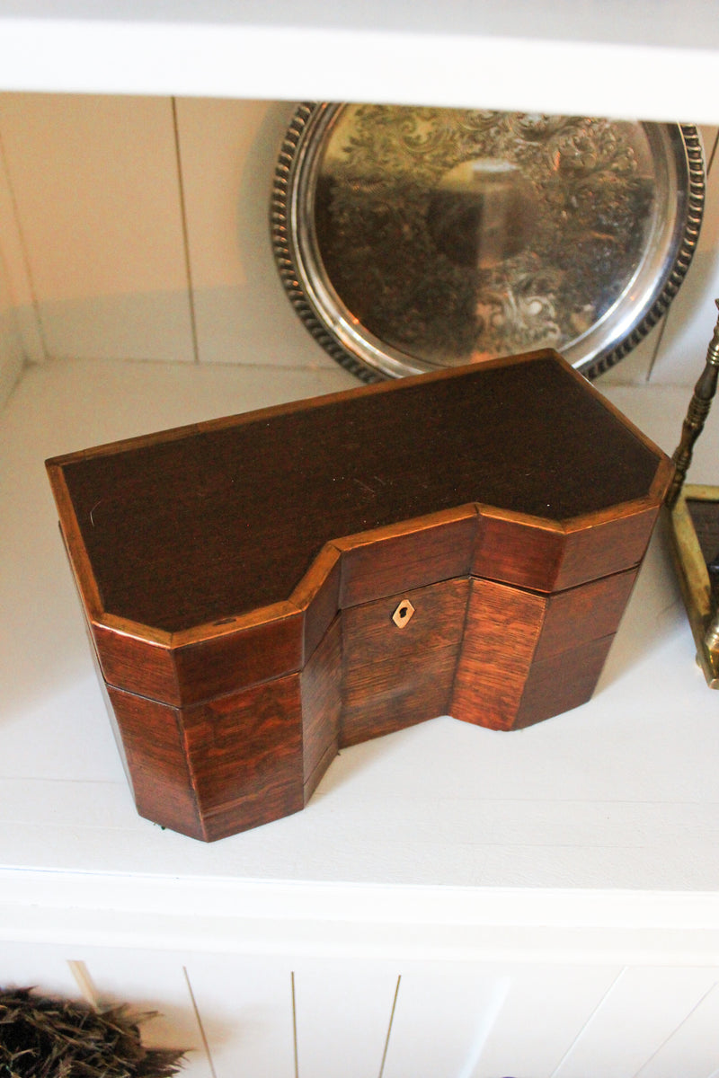 Georgian Style Antique Tea Caddy