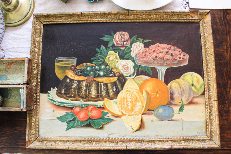 French Dessert Still Life