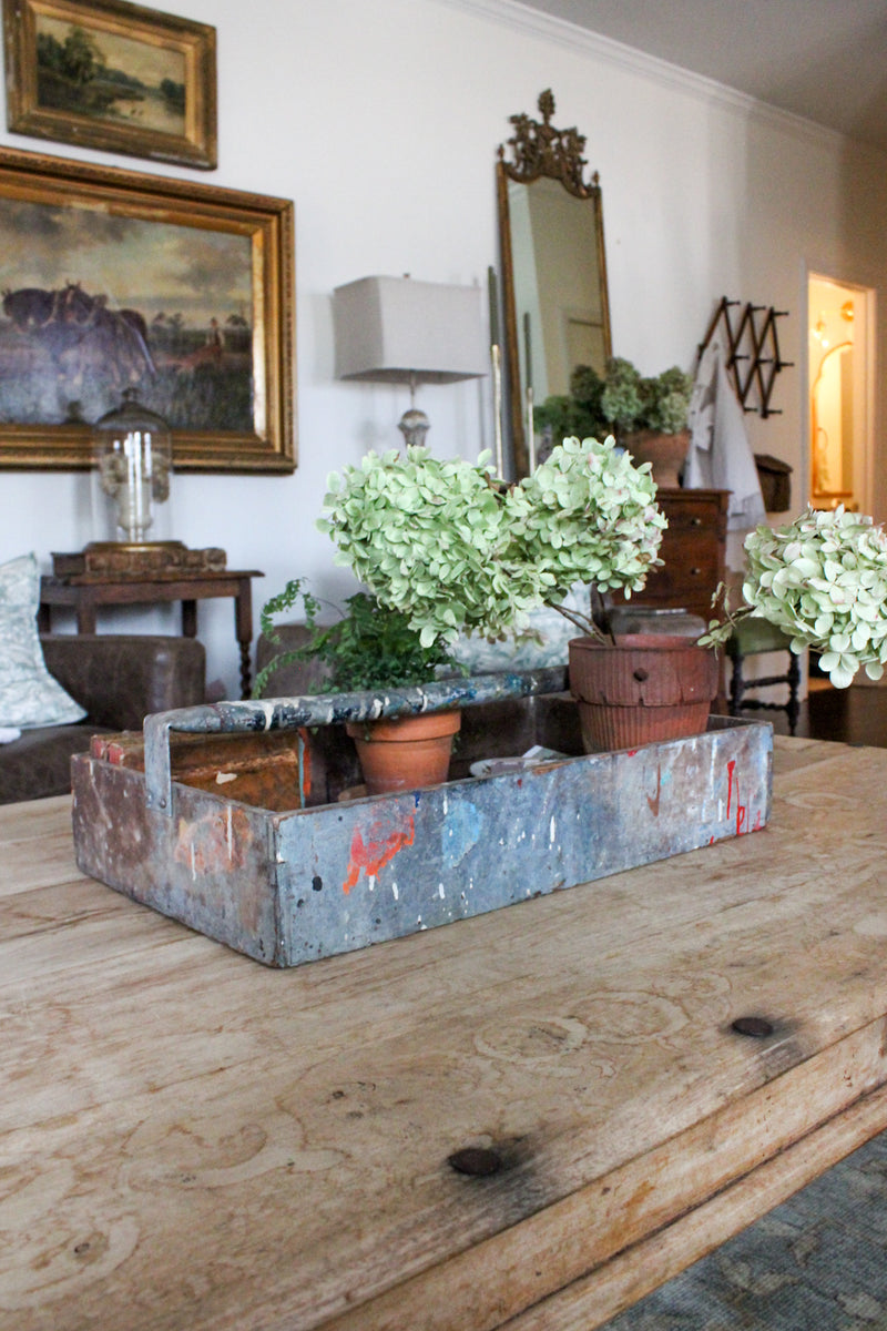 Vintage Artist Brush Box