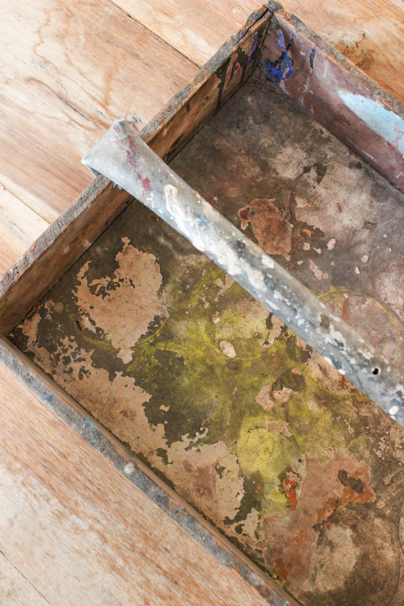 Vintage Artist Brush Box