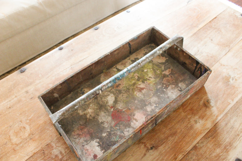 Vintage Artist Brush Box