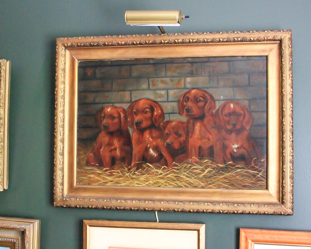 Antique Oil on Board