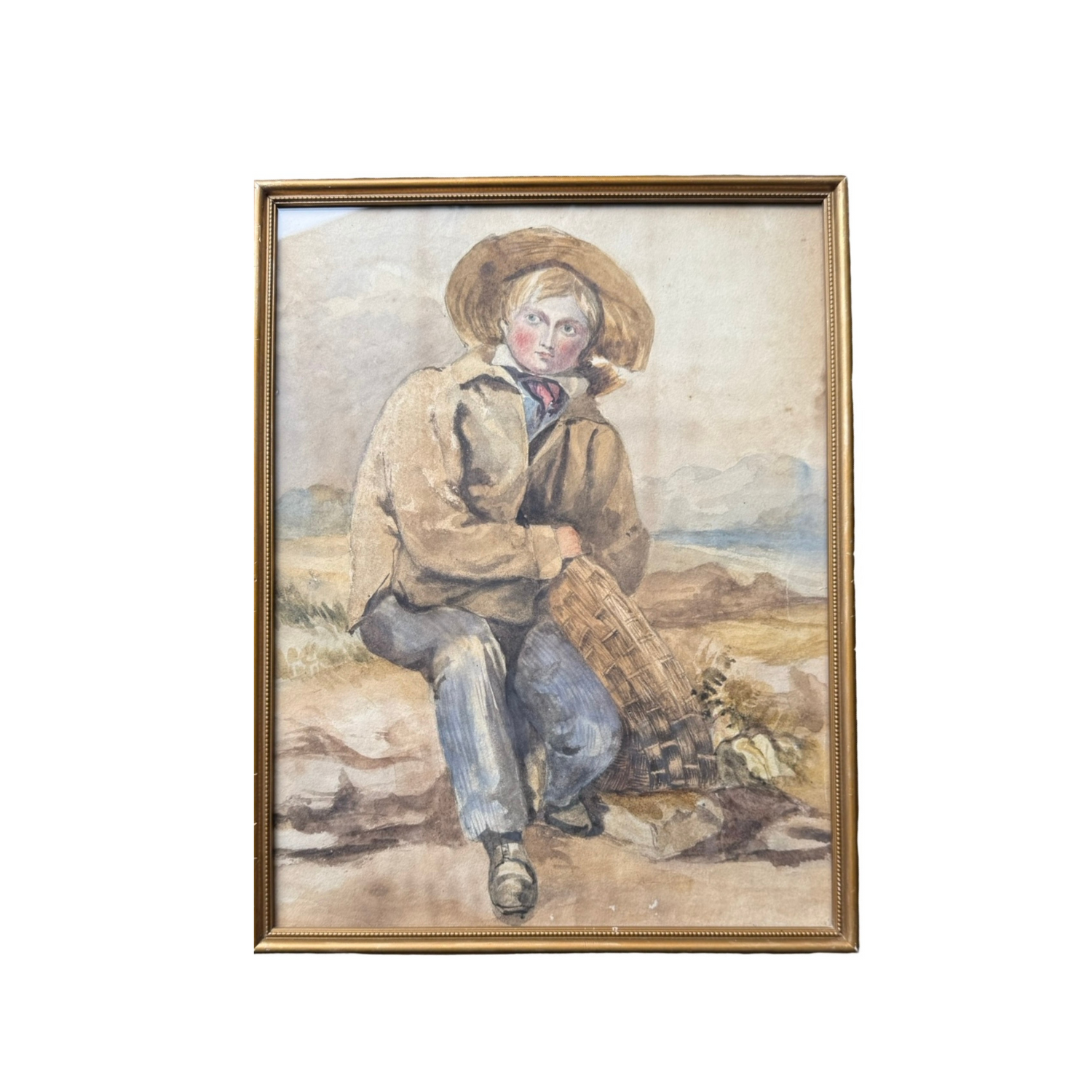 19c French Watercolor