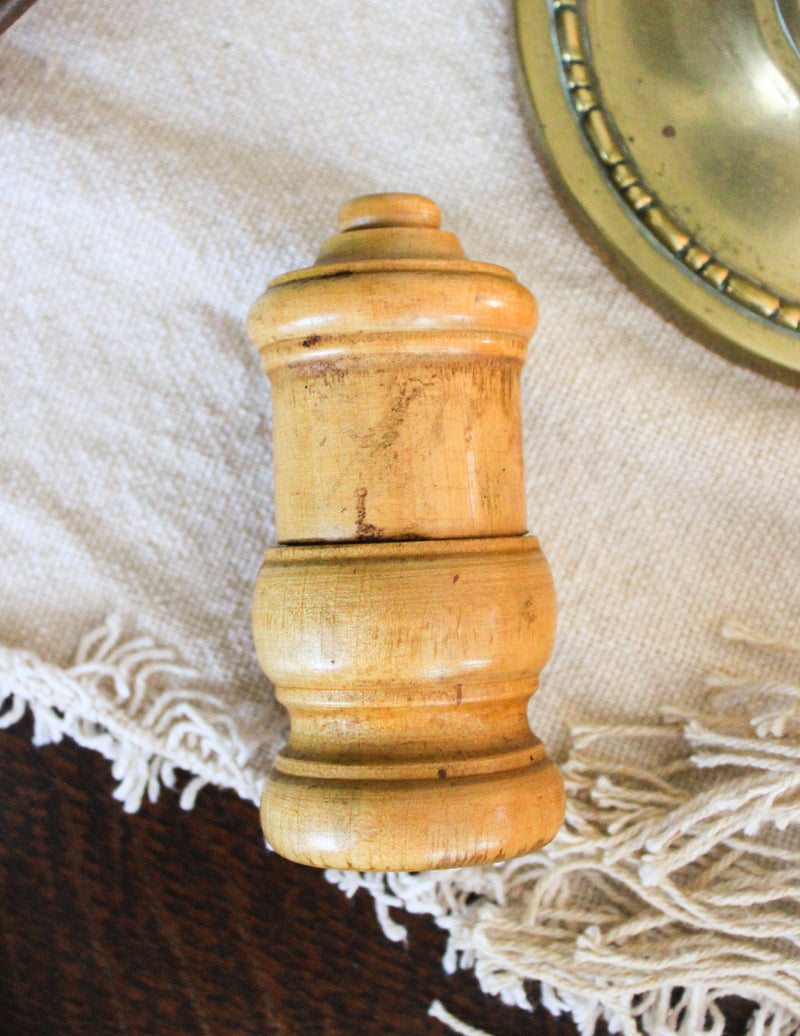 Wooden Hair Pin Box