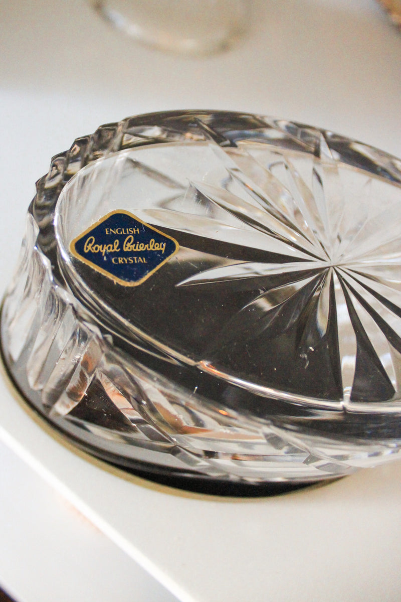 Royal Brierley Crystal Dresser Box