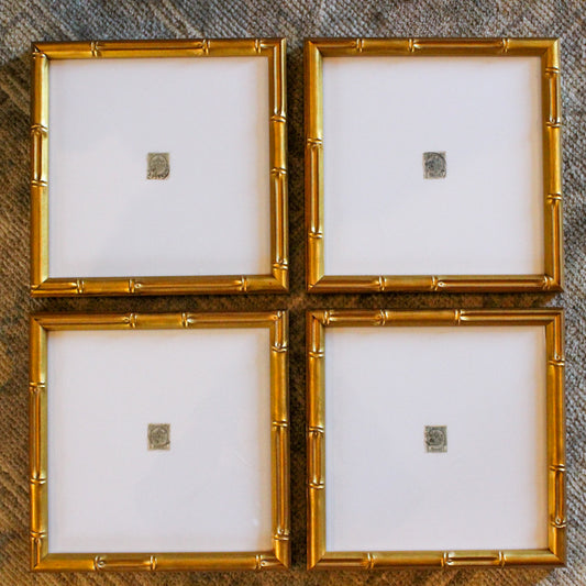 Antique Belgian Stamp Art - Arcadia