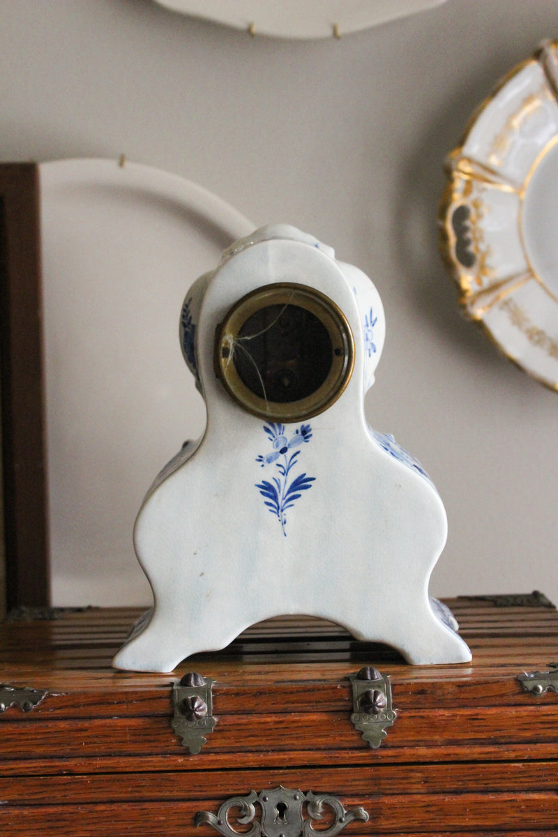 Royal Delft Hand-painted Clock