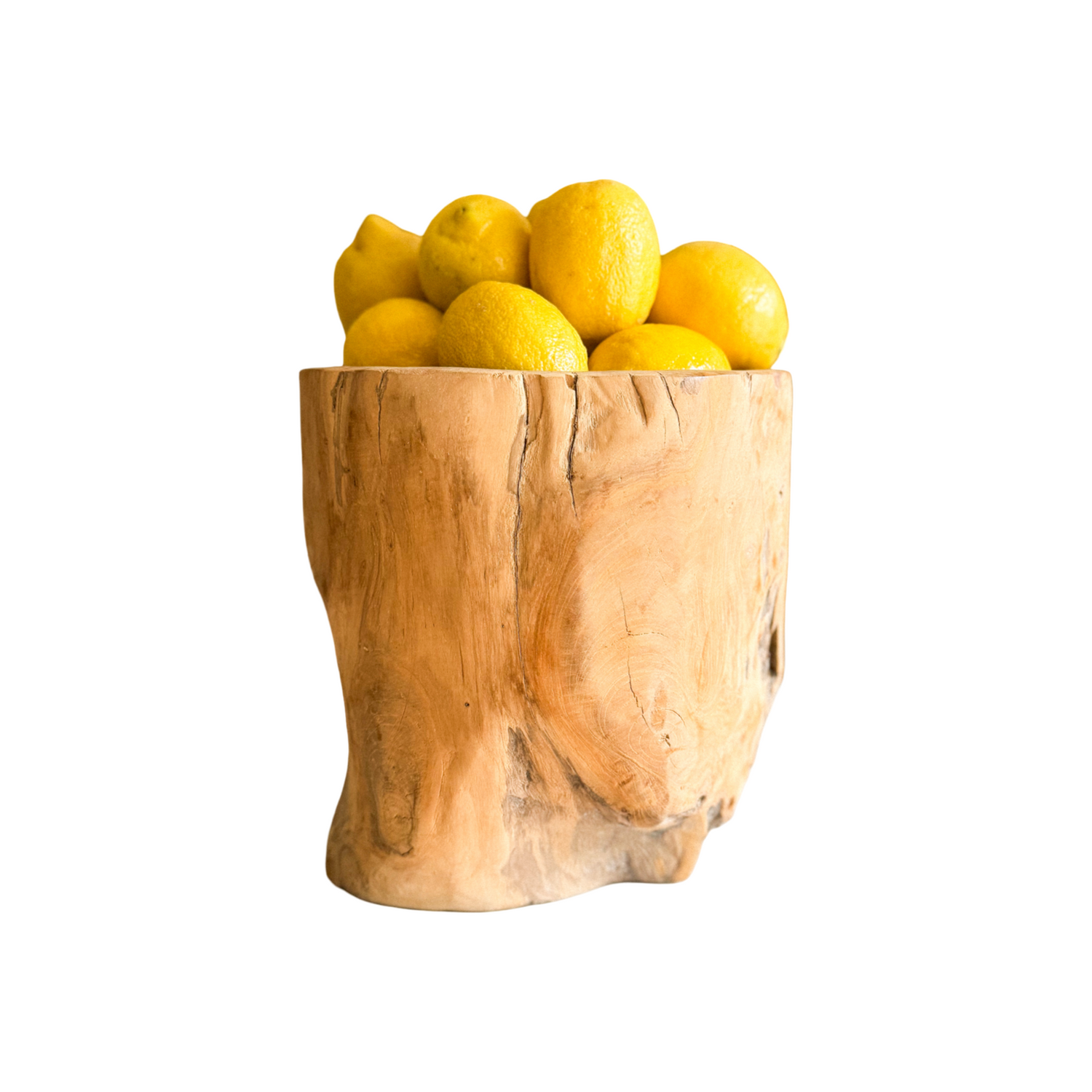 Hand Carved Wood Vessel