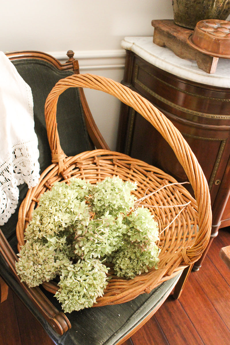Extra Large Vintage Harvest Basket