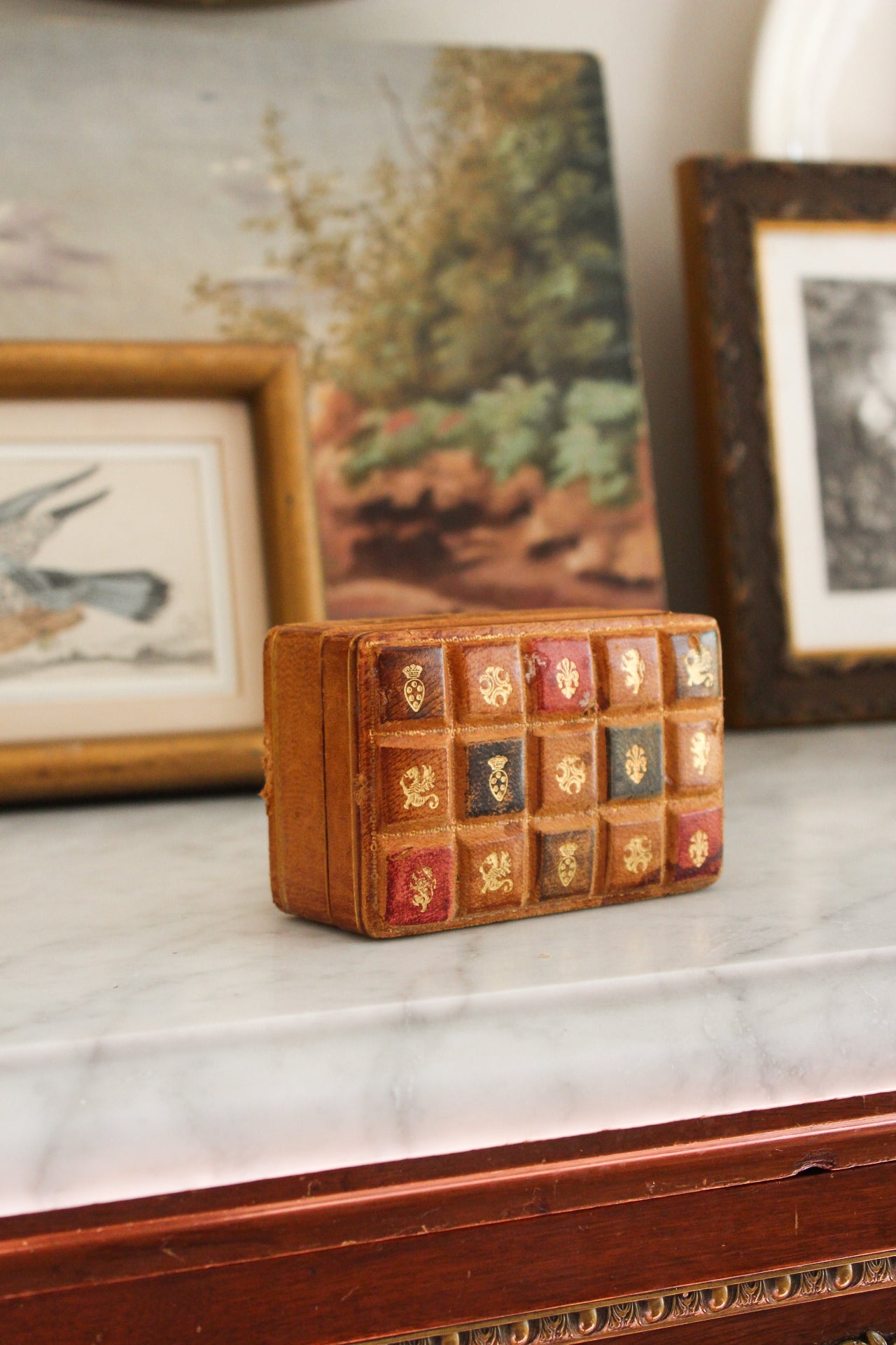 Italian Leather Jewelry Box