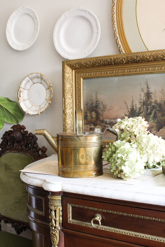 Antique Brass Watering Can