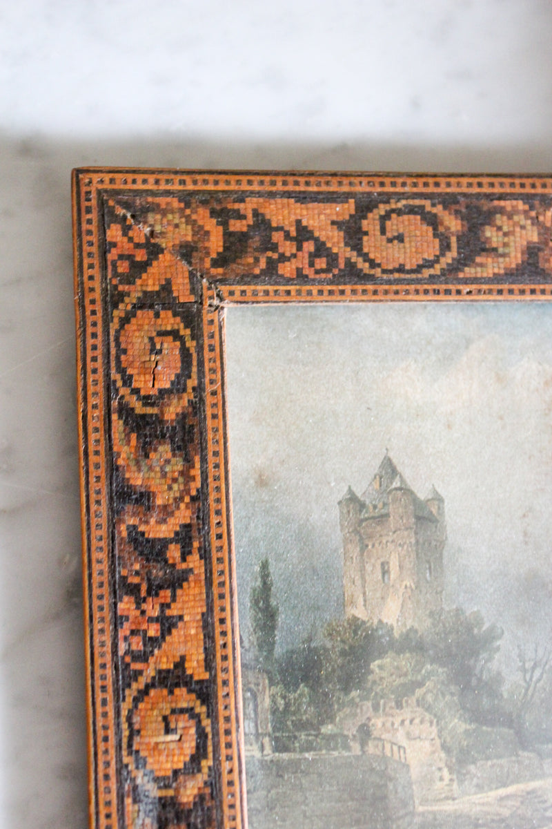 19c Tunbridge Micro Mosaic Frame