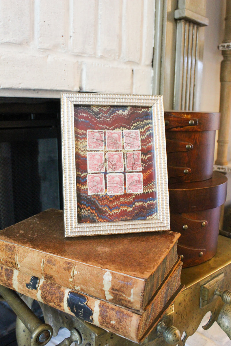 Antique Belgian Stamp Art - Ralph