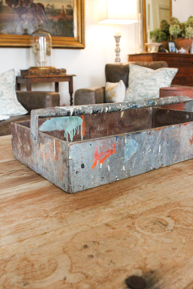 Vintage Artist Brush Box