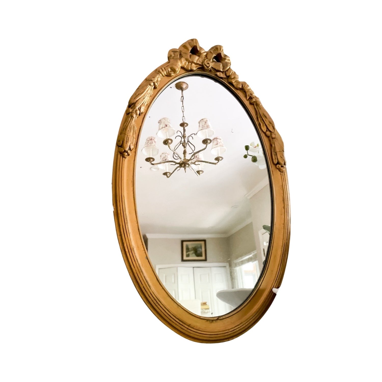 Antique Bow Mirror